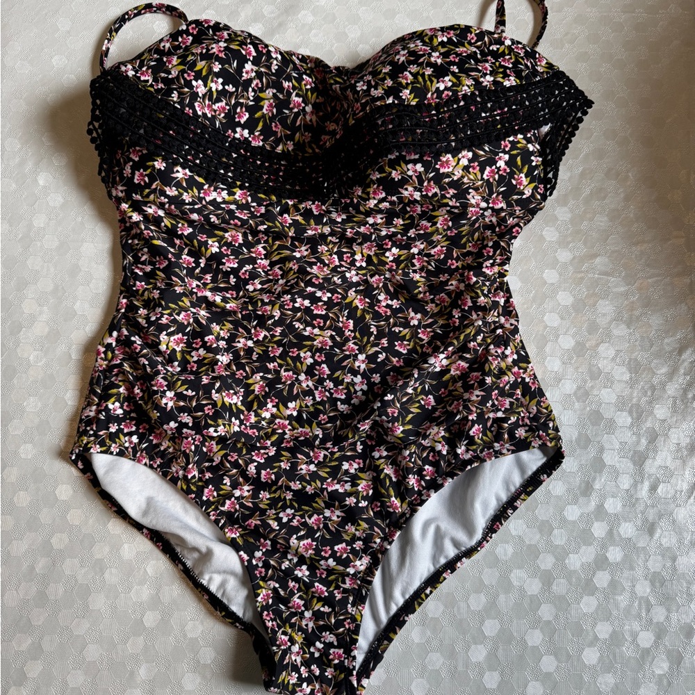 Floral One Piece Swimsuit